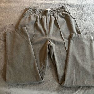 Abercrombie & Fitch Women's Gray Straight Leg Pants